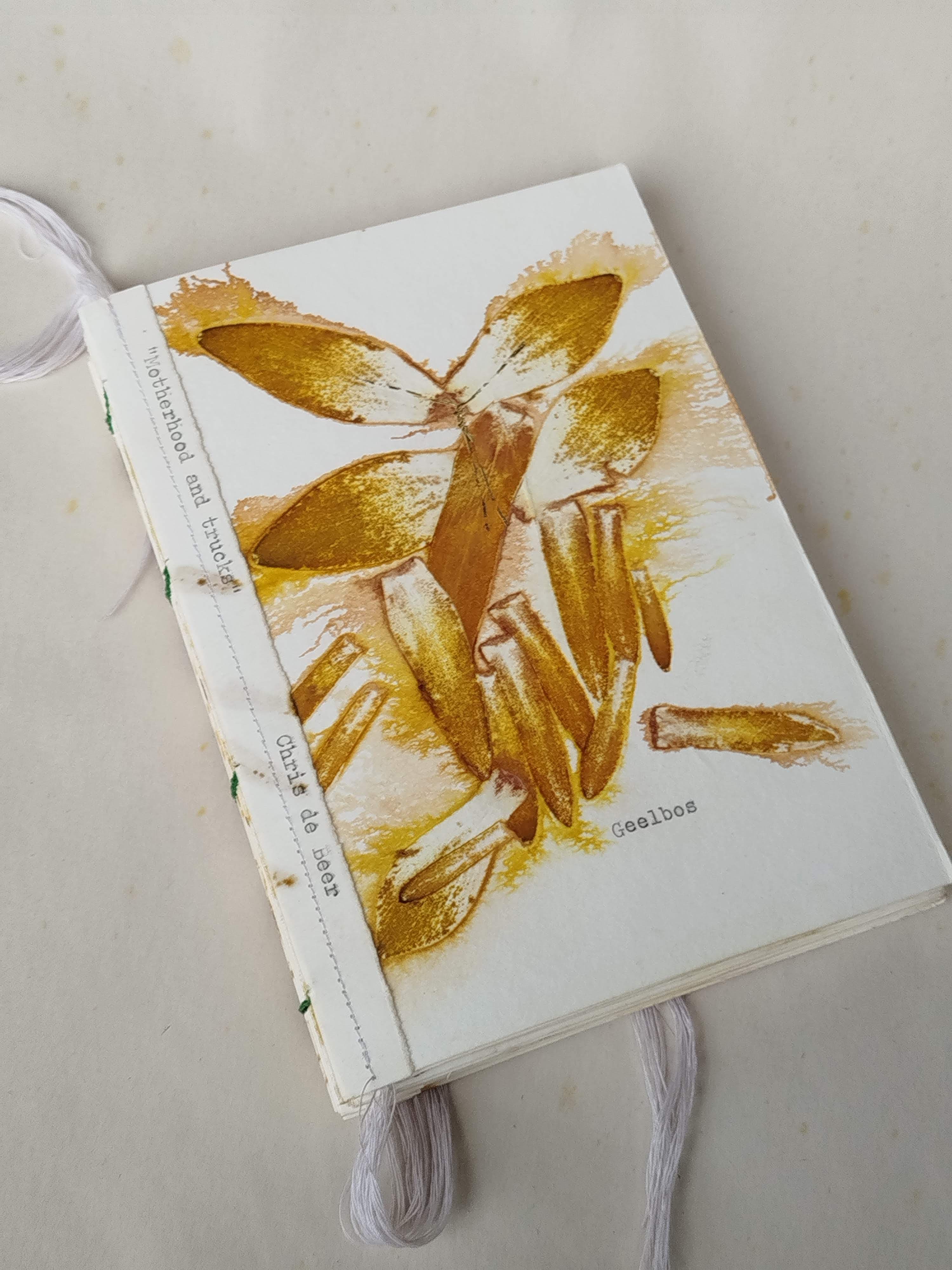 Motherhood and trucks artist's book